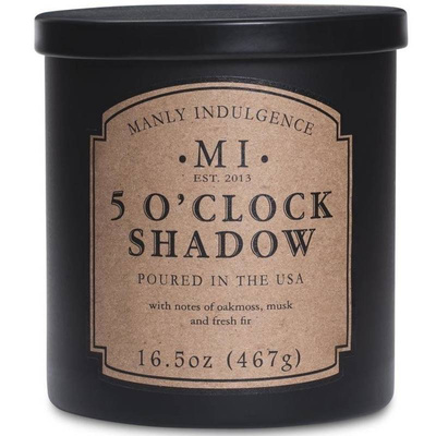 Sojowa świeca zapachowa męska Colonial Candle - 5 o'Clock Shadow