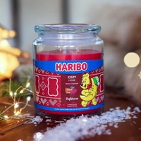 Świeca zapachowa świąteczna Haribo - Cozy Home