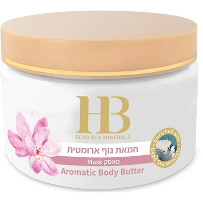 Aromatic body butter with Dead Sea minerals Musk 350 g Health & Beauty