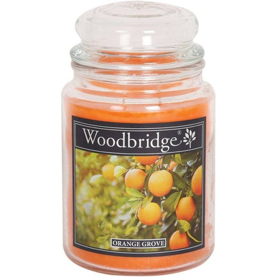 Scented candle in glass large Woodbridge - Orange Grove