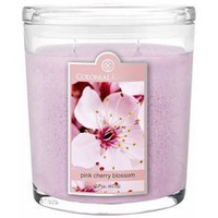 Duża świeca zapachowa owalna Colonial Candle 623 g - Pink Cherry Blossom