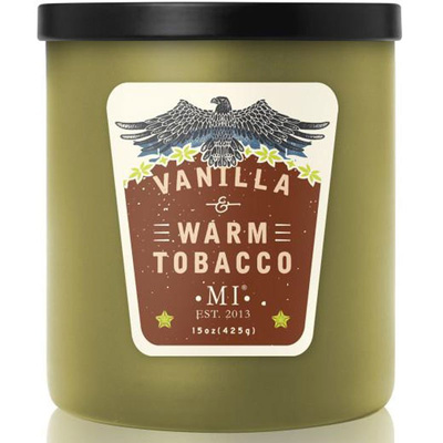 Świeca zapachowa dla mężczyzn Vanilla Warm Tobacco Colonial Candle