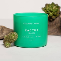 Sojowa świeca zapachowa w szkle kaktus - Cactus Rain Colonial Candle