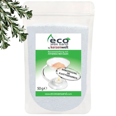 Wosk zapachowy piasek aromaterapia 50 g EcoWaxSand - Rozmaryn